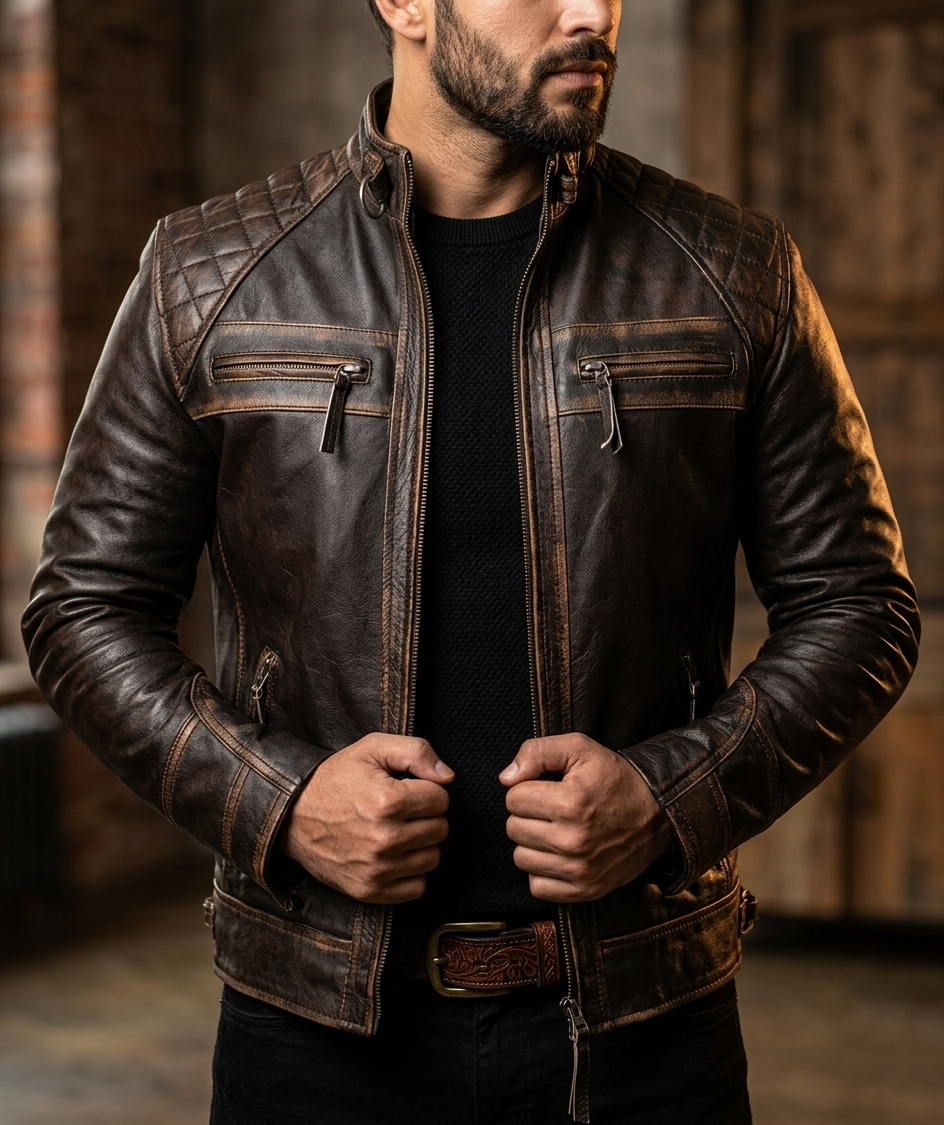 MotorCycle Leather Jackets
