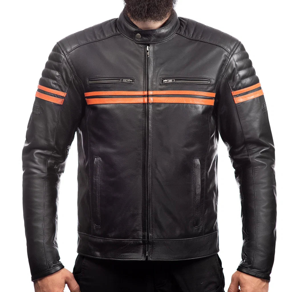 Metropolis Biker Leather Jacket