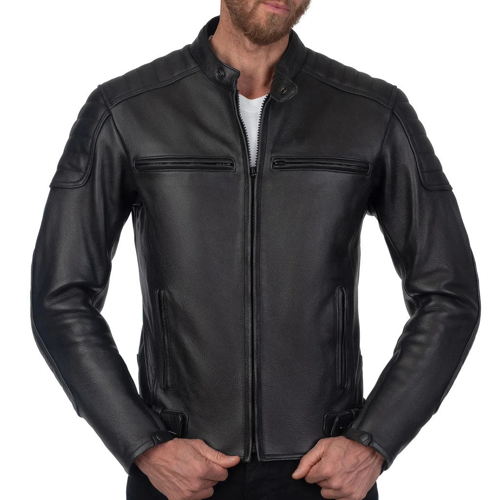 Challenger Men's Motorcycle Leather Jacket