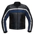 Legacy Blue Motorcycle Racing Leather Jacket