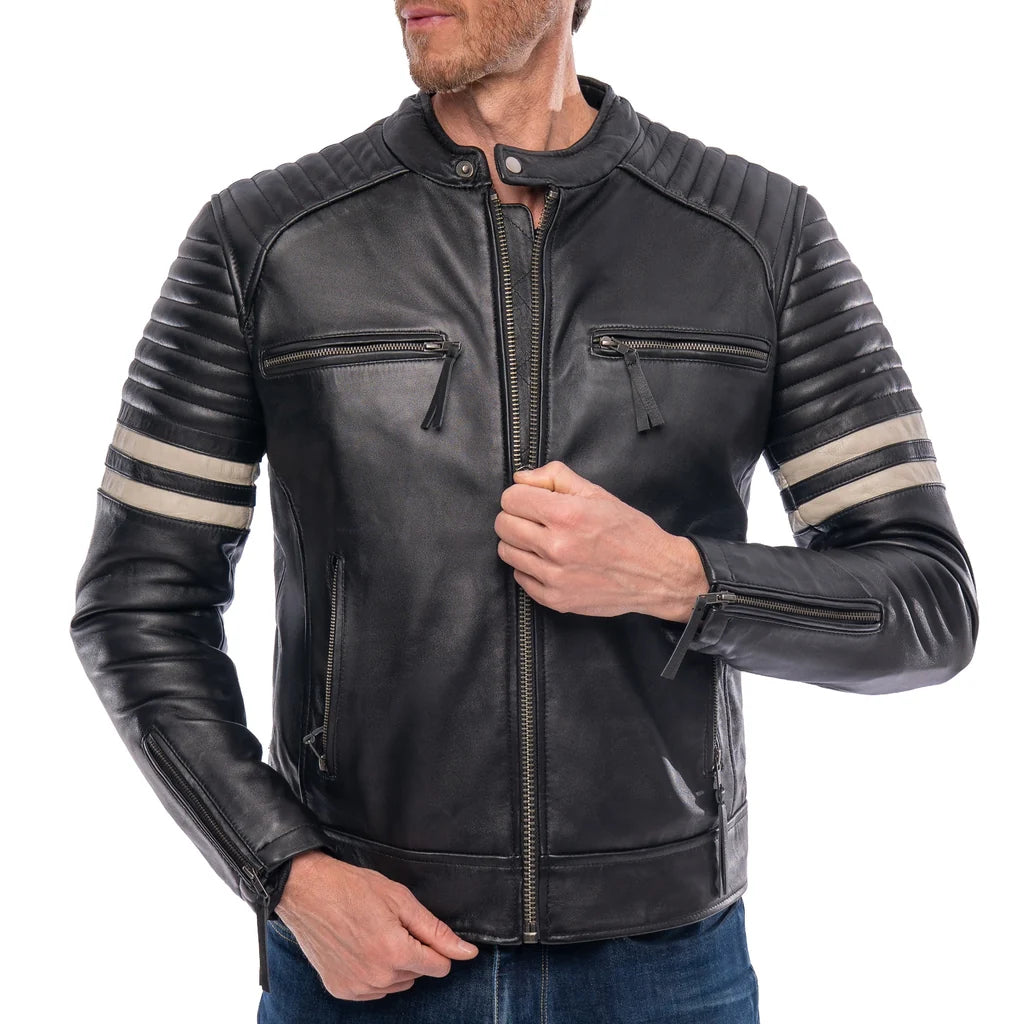 Limitless Men's Motorcycle Leather Jacket