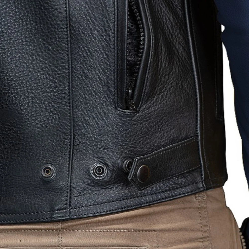 Legacy Blue Motorcycle Racing Leather Jacket