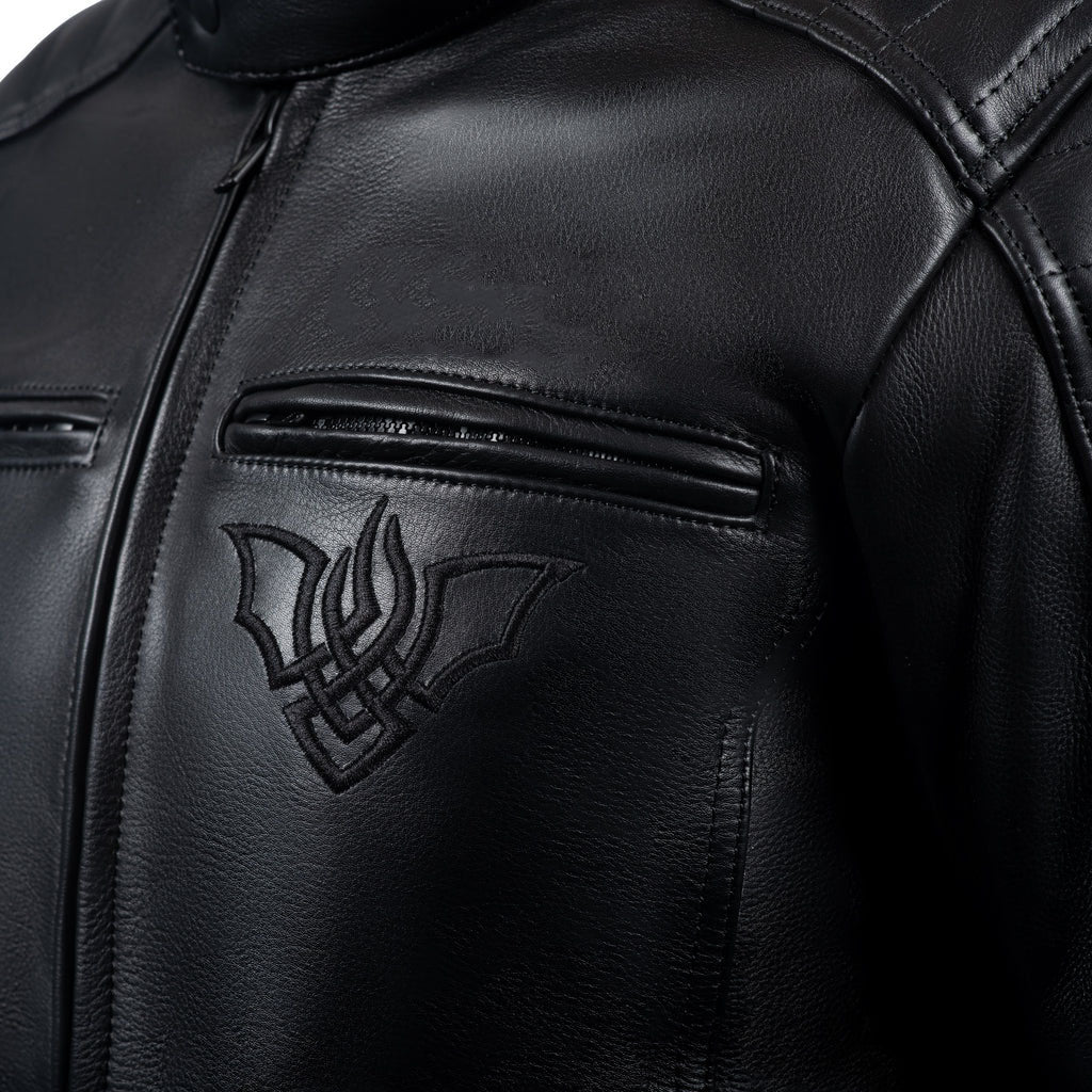 Dracula Motorcycle Leather Jacket