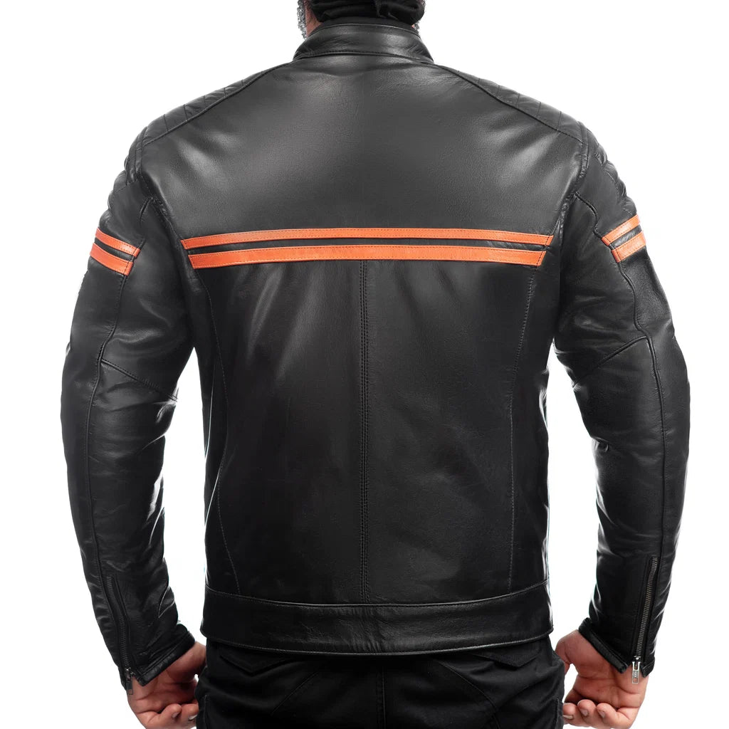 Metropolis Biker Leather Jacket