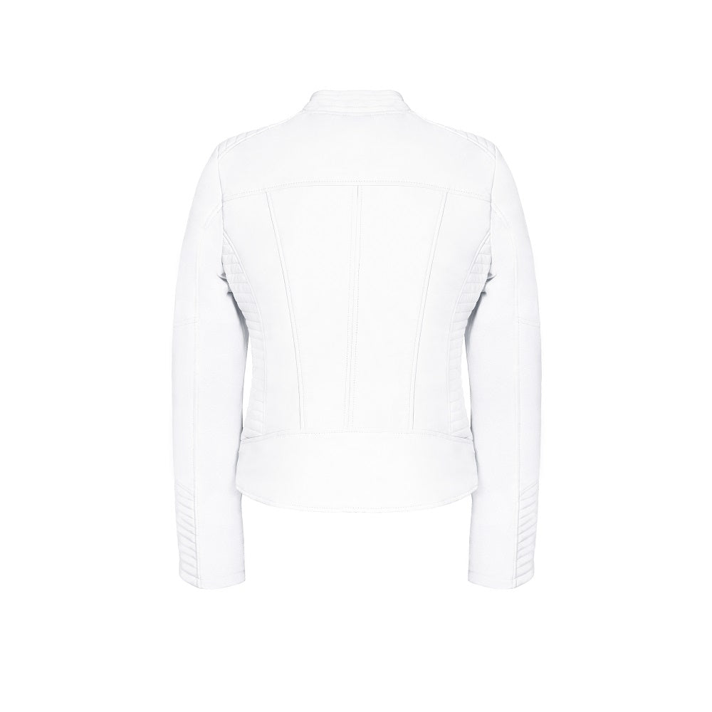 Marla Armored Women's Motorcycle Leather Jacket