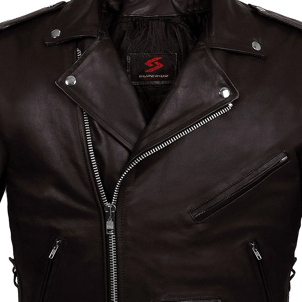 Original Terminator Cruiser Motorcycle Leather Jacket