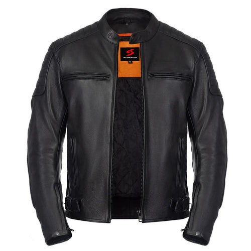Challenger Men's Motorcycle Leather Jacket