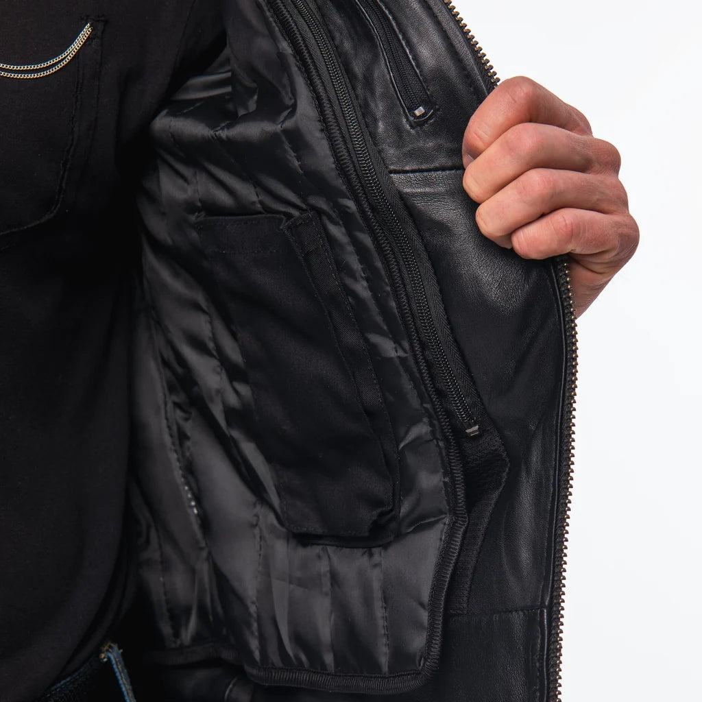 Limitless Men's Motorcycle Leather Jacket