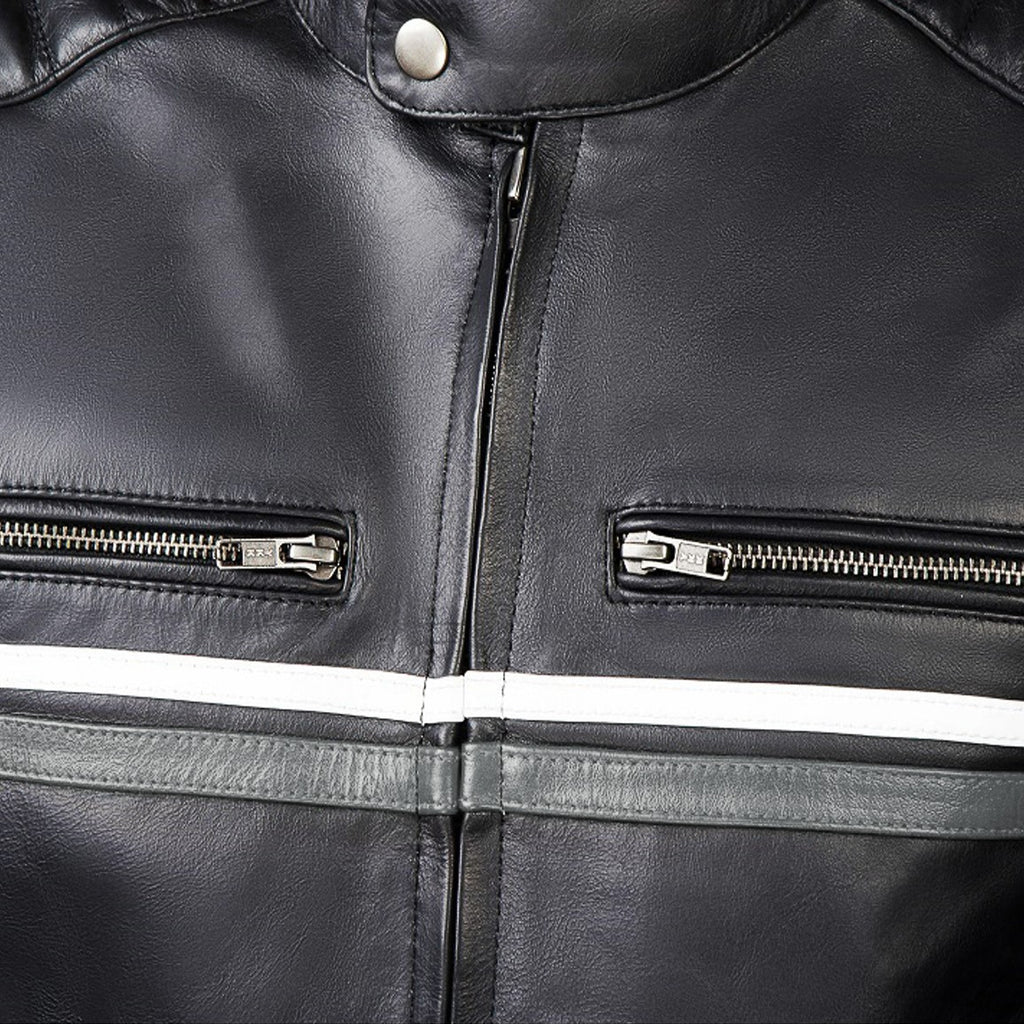 Metropolis Biker Leather Jacket