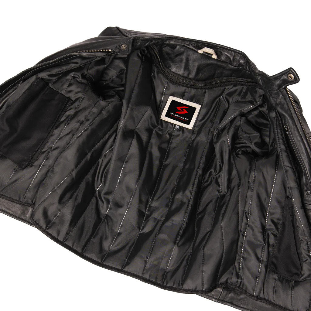 Limitless Men's Motorcycle Leather Jacket