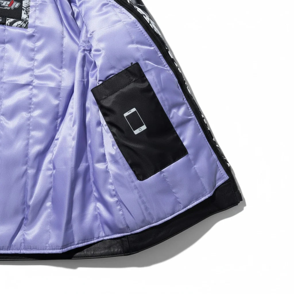 Cabaret Women's Motorcycle Leather Jacket