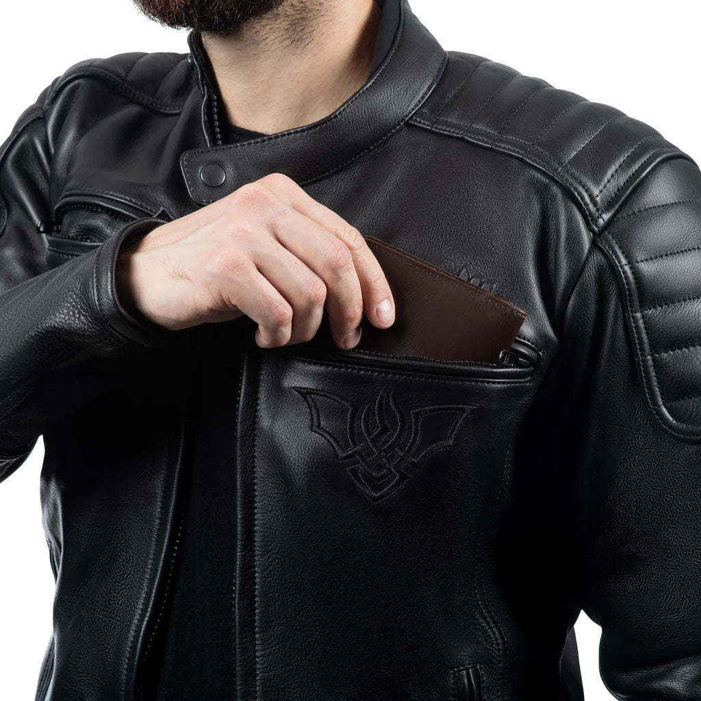Dracula Motorcycle Leather Jacket