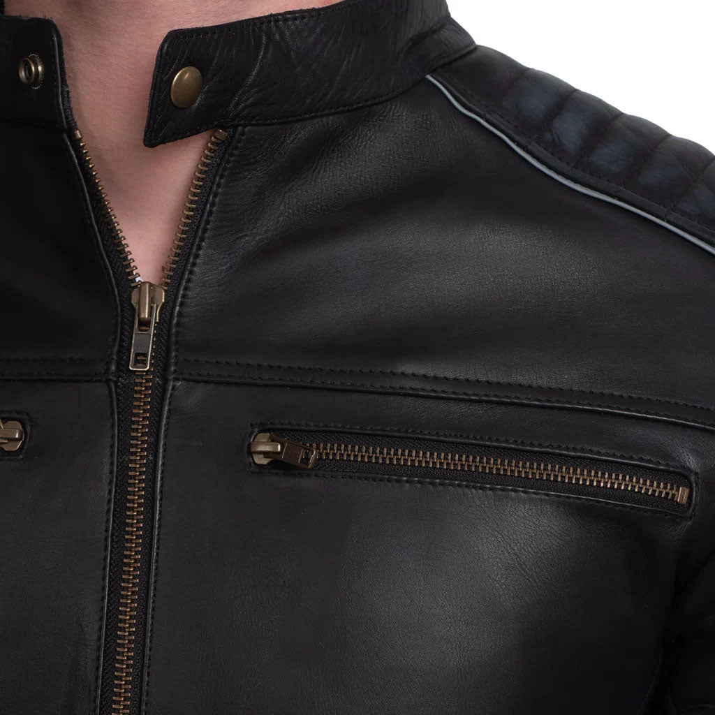 Motorcycle Leather Jacket