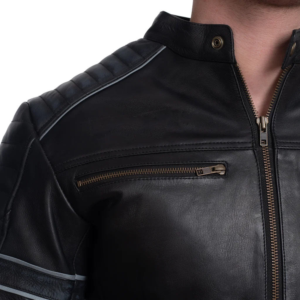Motorcycle Leather Jacket