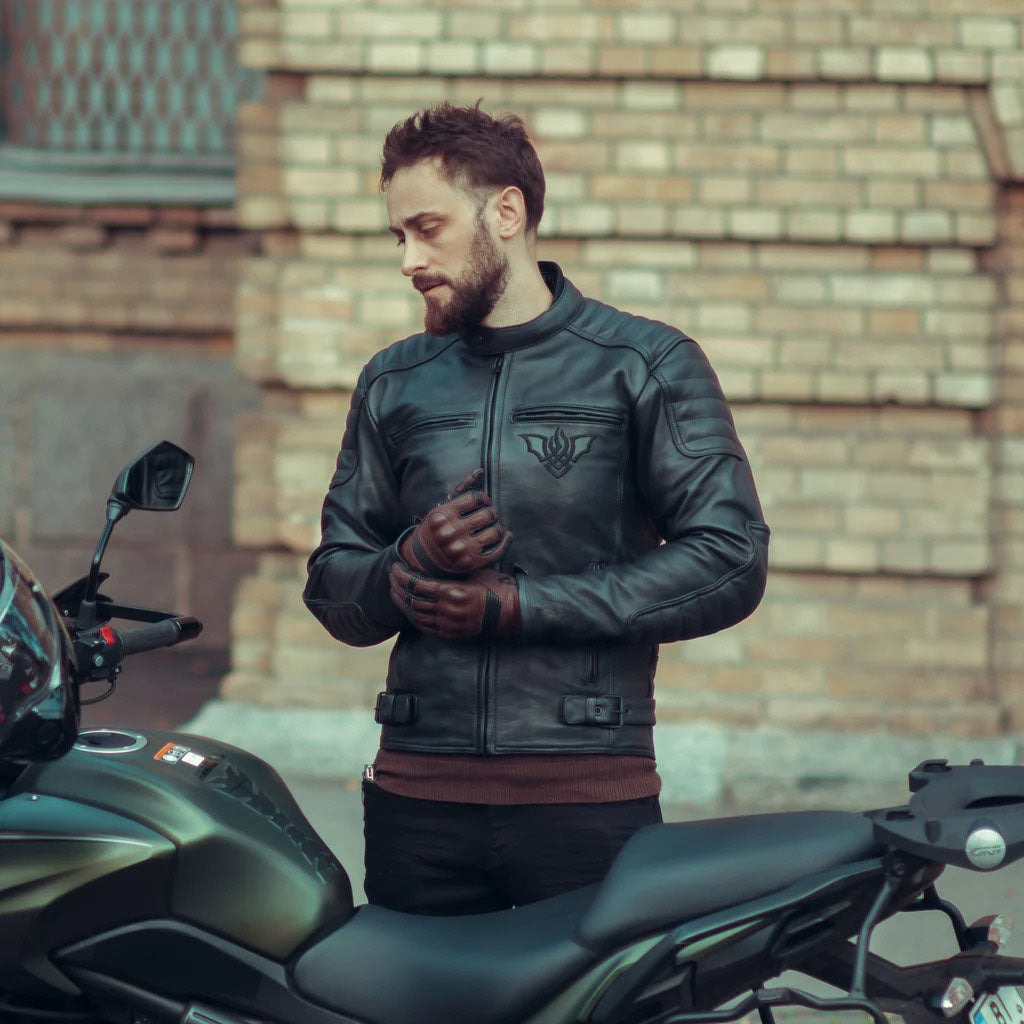 Dracula Motorcycle Leather Jacket